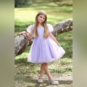 💜Gorgeous Trish Scully Girls Lavender Dress💜